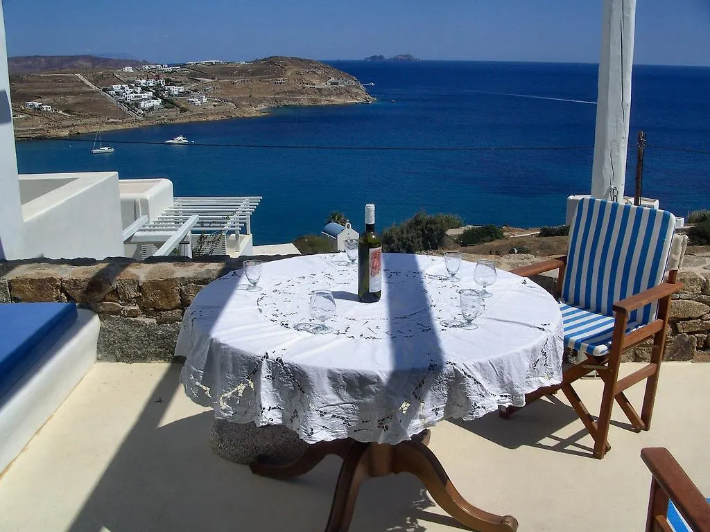 קאלו ליבאדי Beachfront Villa Amazing Views Mykonos