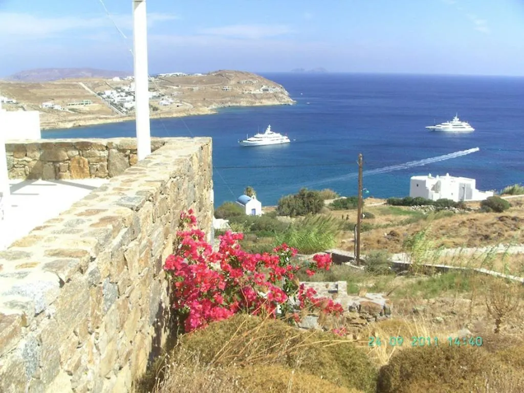 קאלו ליבאדי Beachfront Villa Amazing Views Mykonos